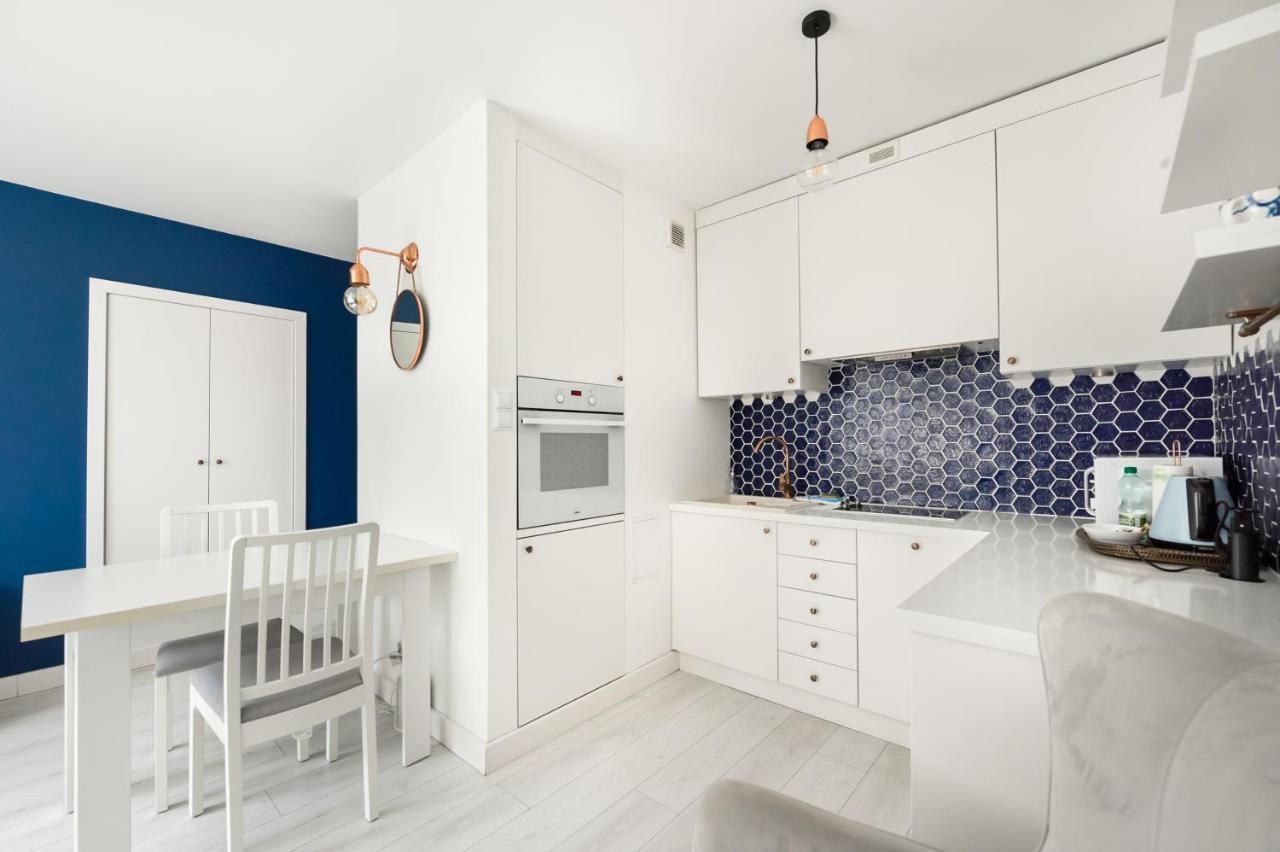 Zlota Blue Modern Studio Varsóvia Exterior foto