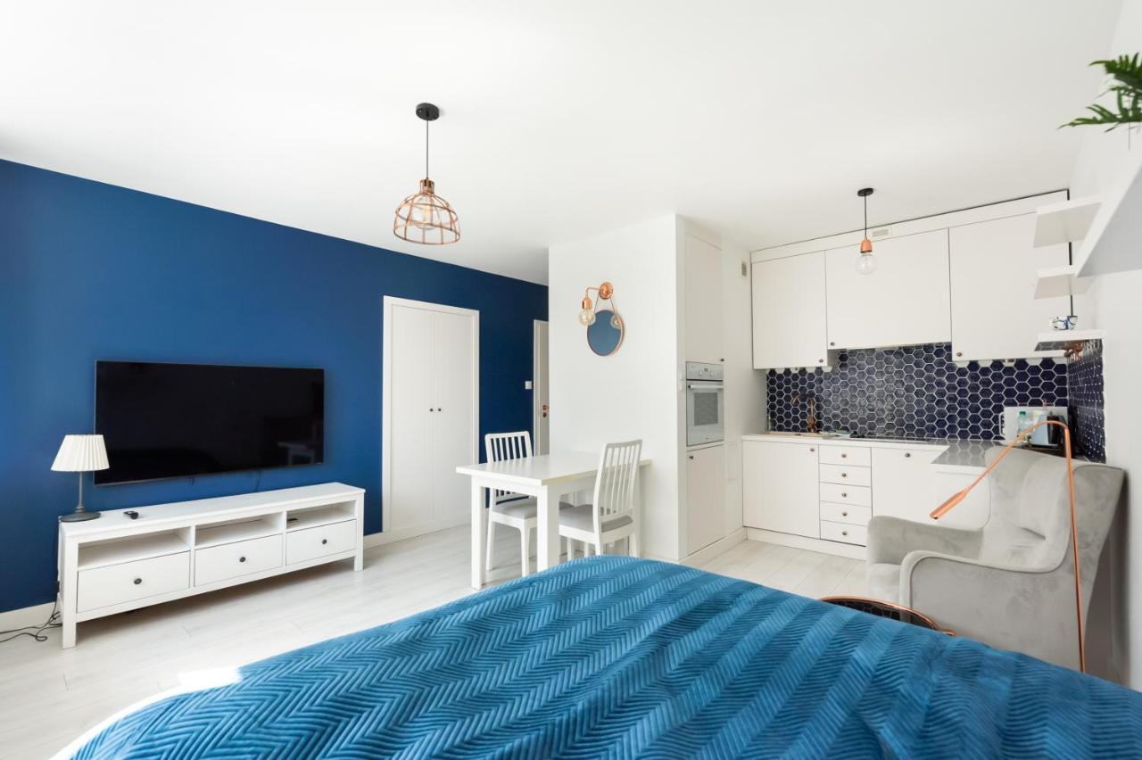 Zlota Blue Modern Studio Varsóvia Exterior foto